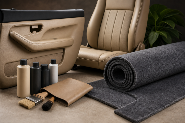 Dyeing Your Car's Interior Vinyl and Installing New Carpet: A Complete Guide